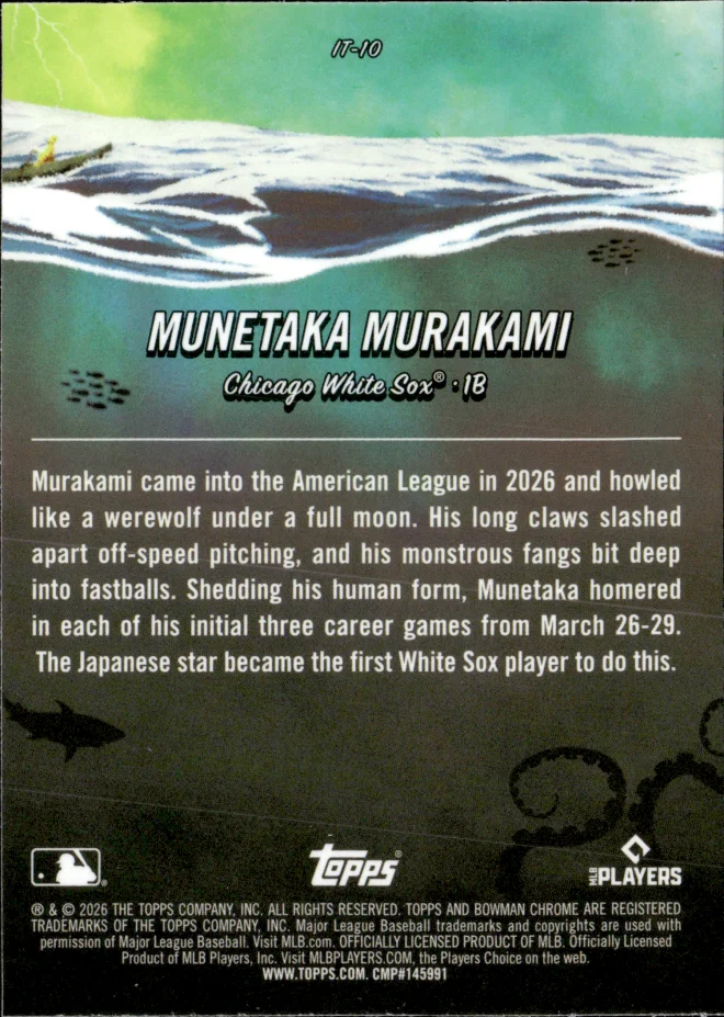 Munetaka Murakami card back