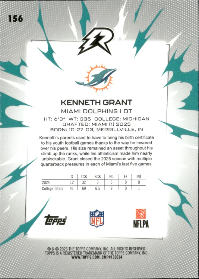 Kenneth Grant card back