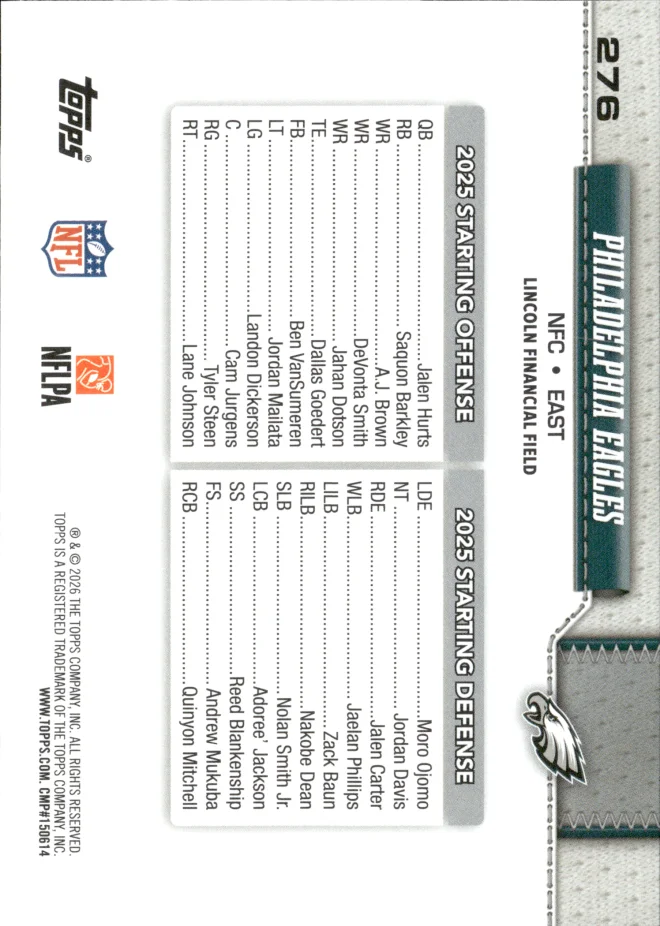 Card 4 card back