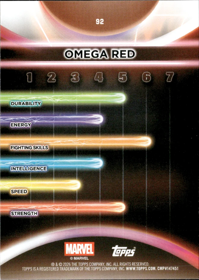 Omega Red card back
