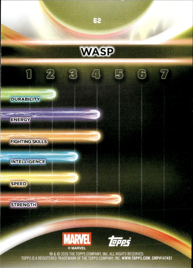 Wasp card back