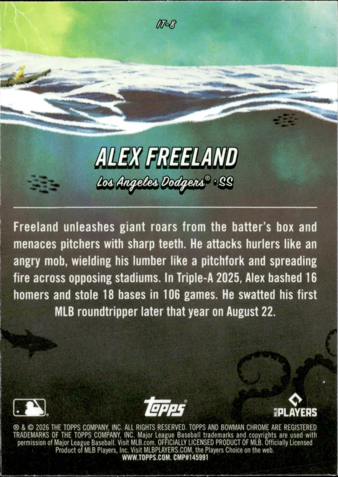 Alex Freeland card back