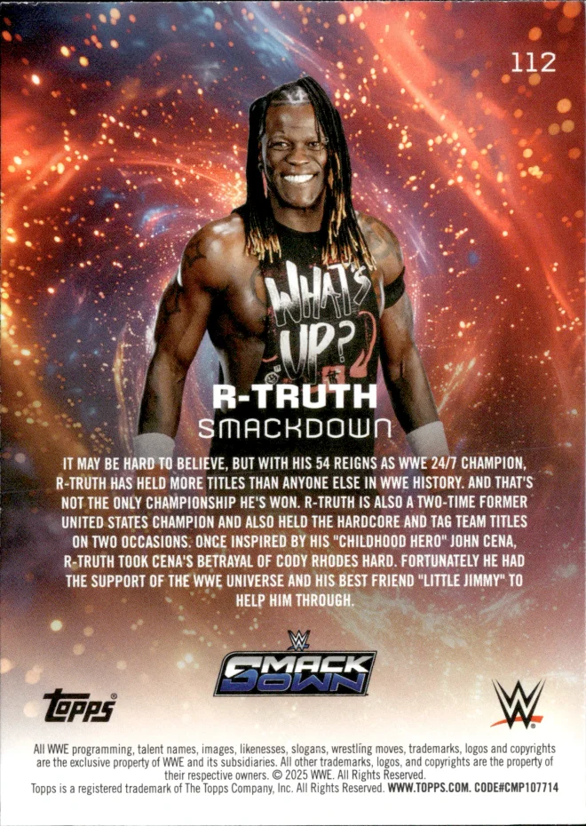 R-Truth card back