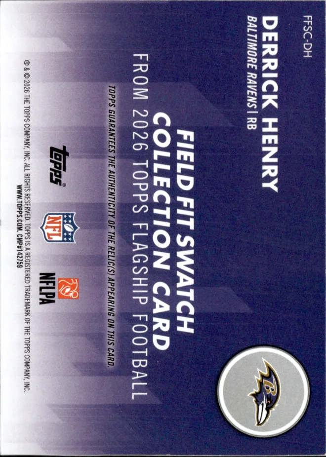 Derrick Henry card back