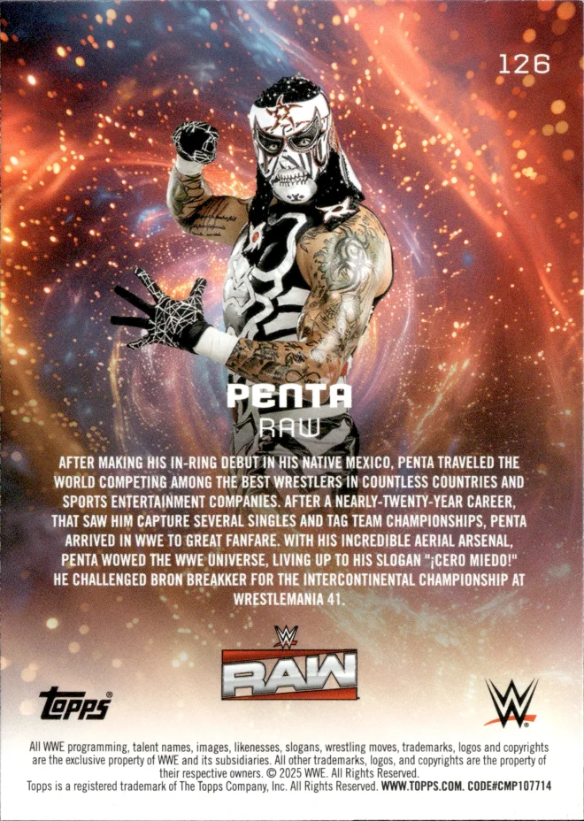 Penta card back