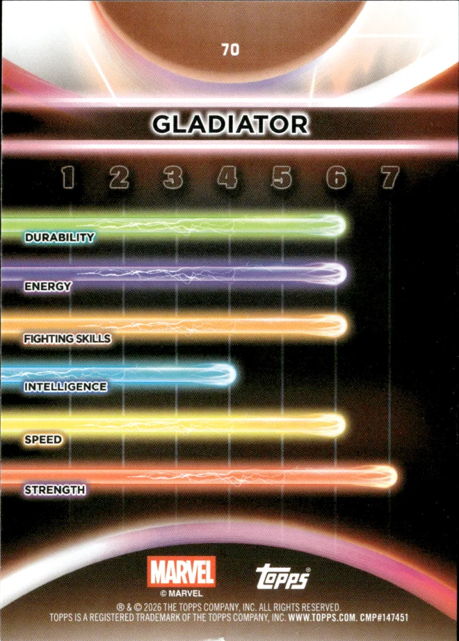 Gladiator card back