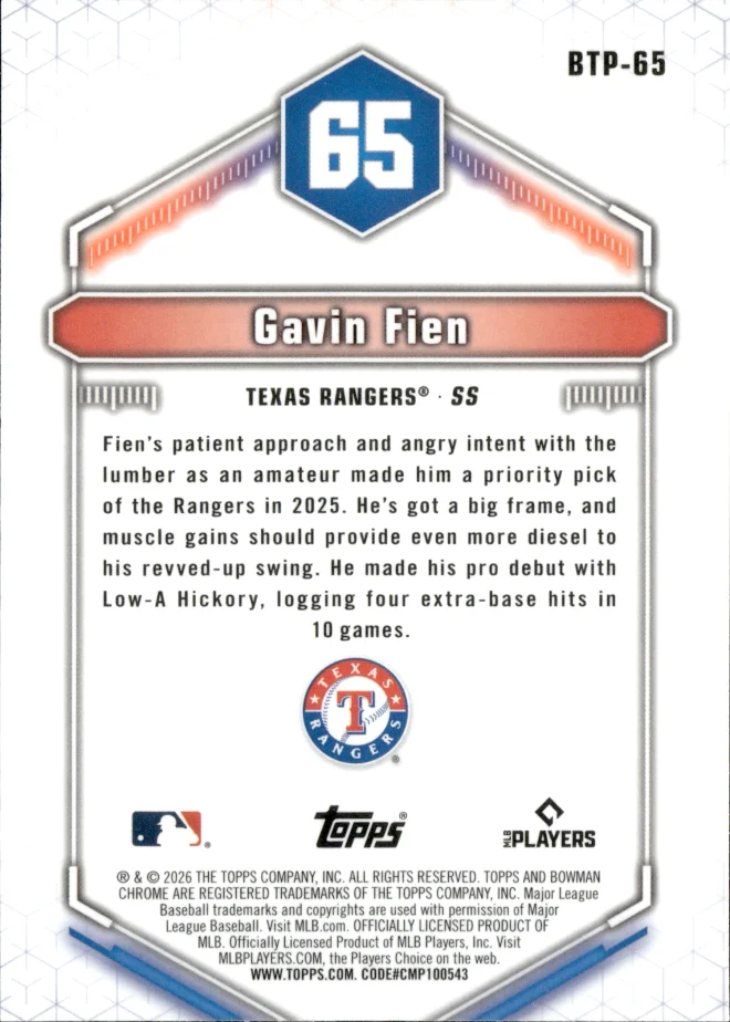 Gavin Fien card back