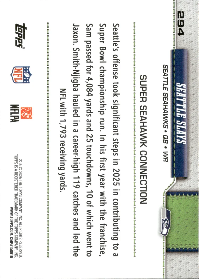 Card 6 card back