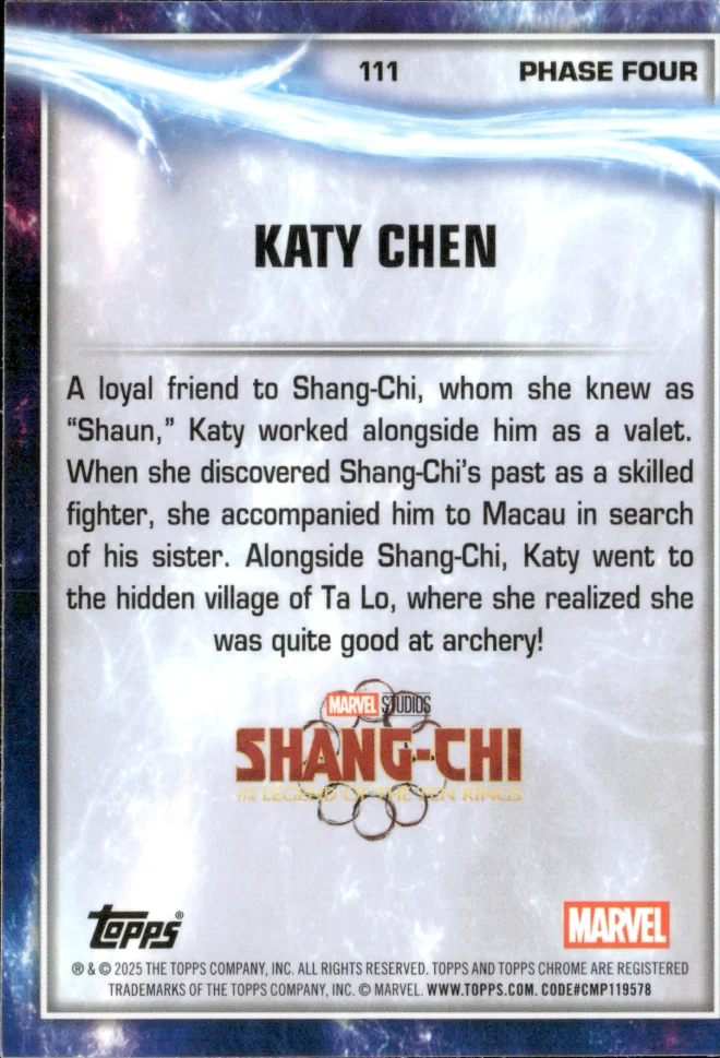 Katy Chen card back