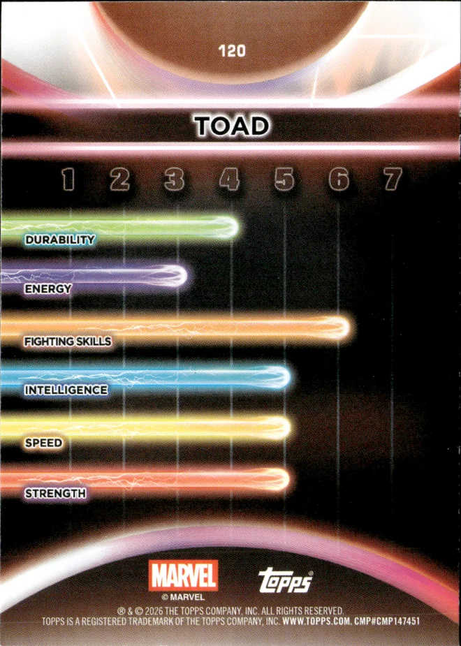 Toad card back