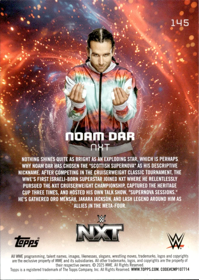 Noam Dar card back