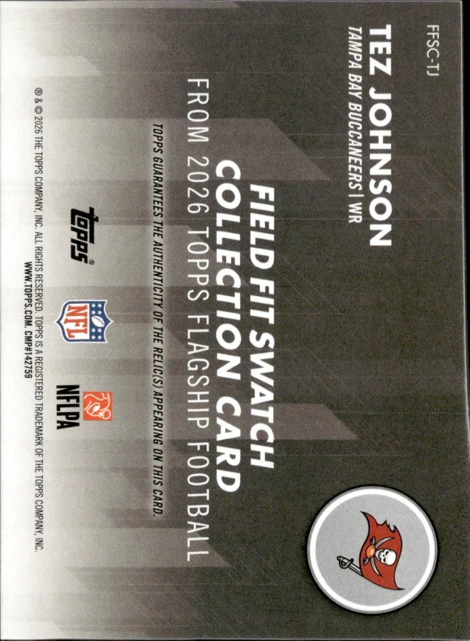 Tez Johnson card back