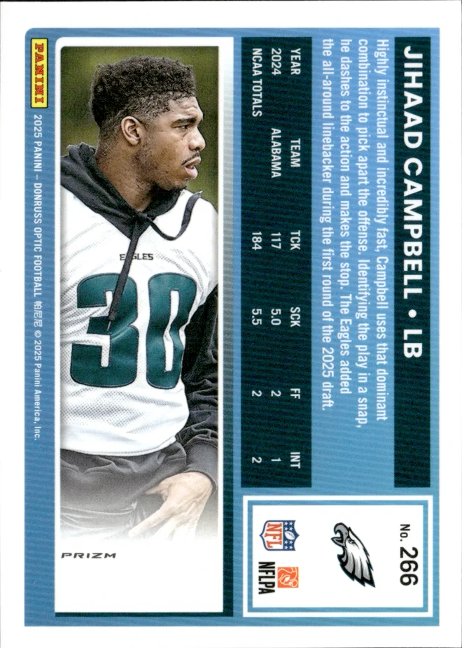 Jihaad Campbell card back