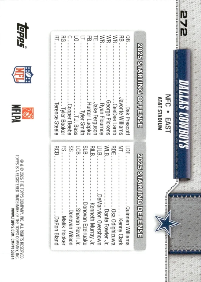 Card 4 card back