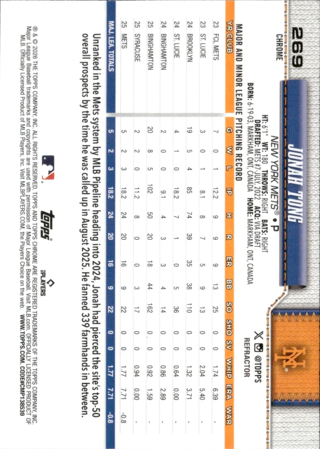 Jonah Tong card back