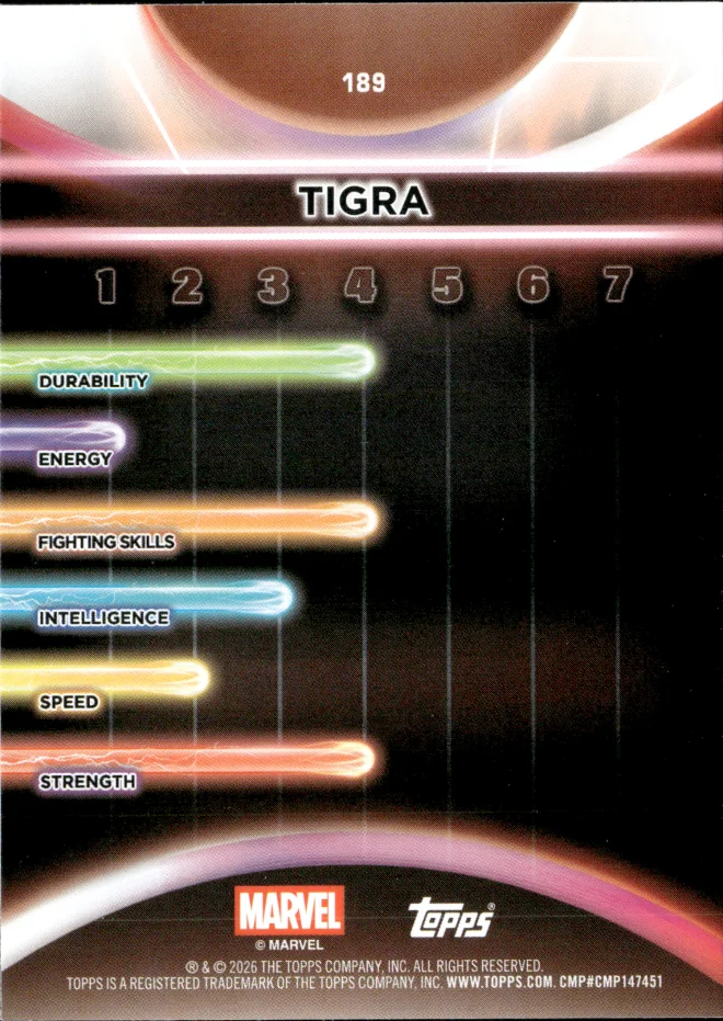Tigra card back