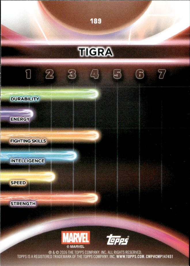 Tigra card back