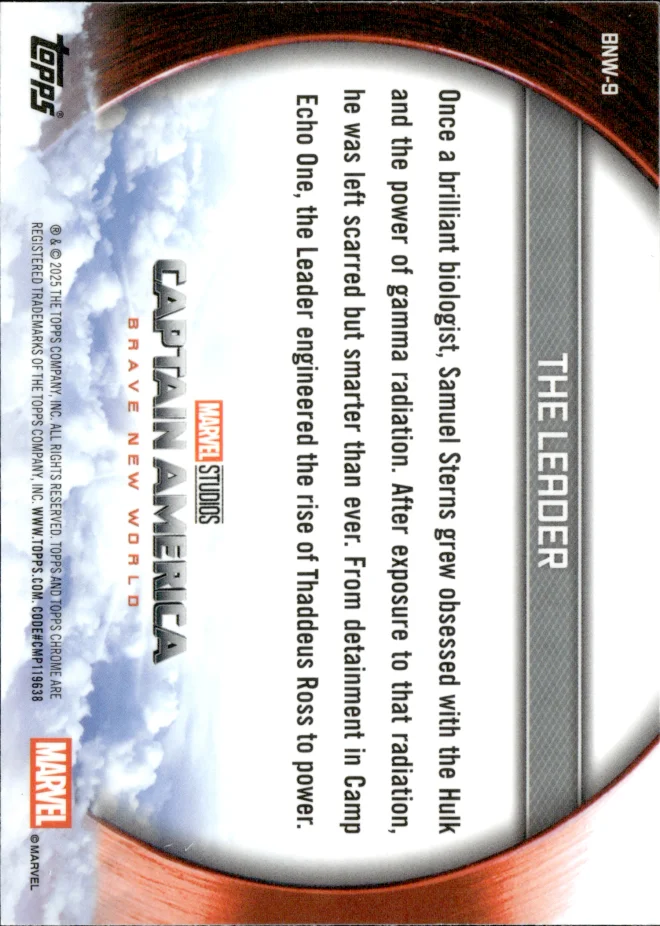 The Leader card back