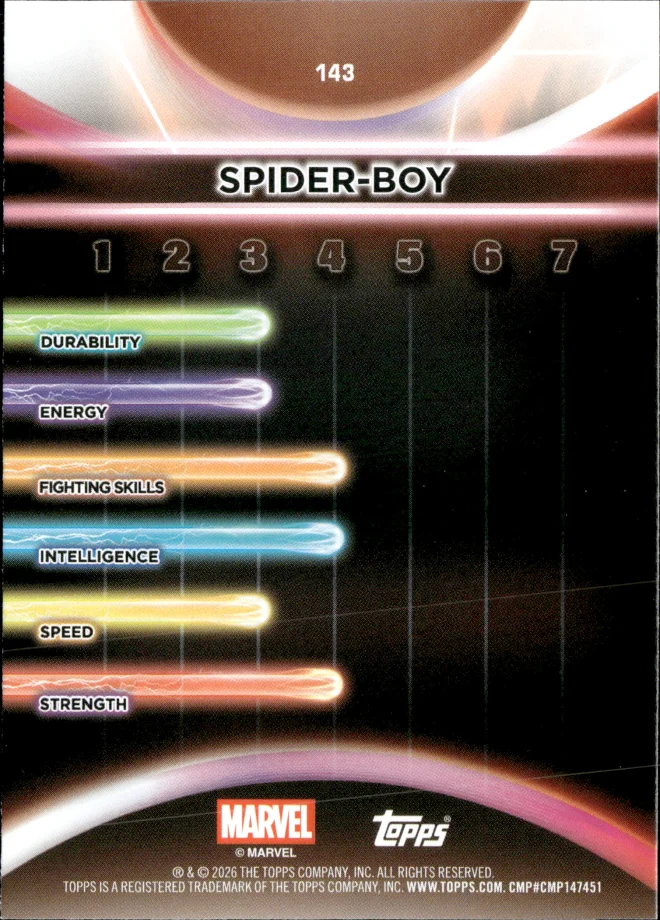 Spider-Boy card back