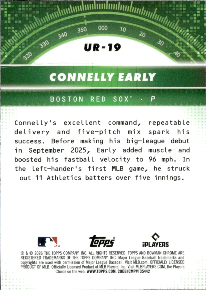 Connelly Early card back