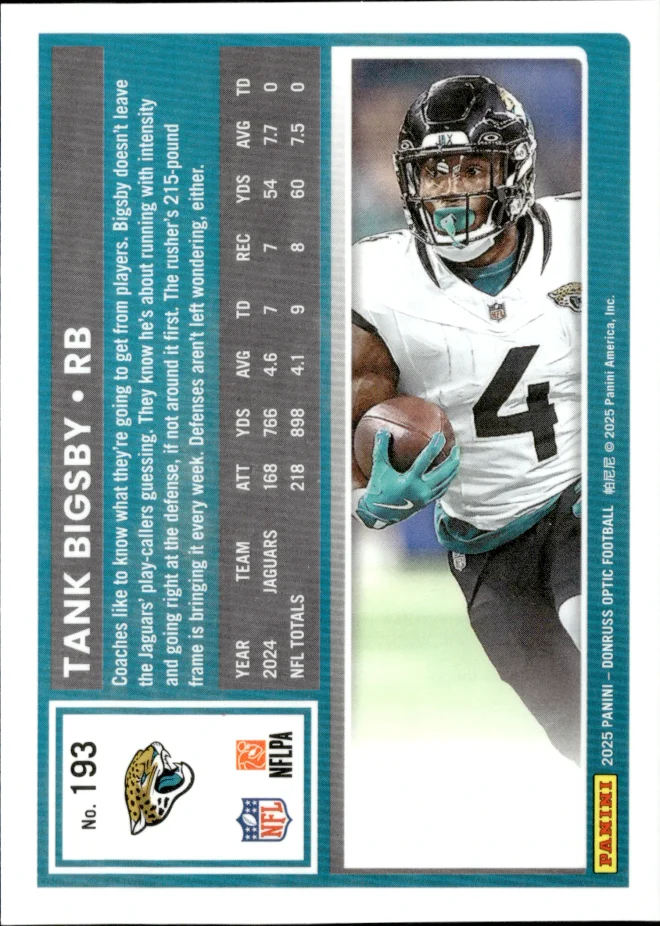 Tank Bigsby card back