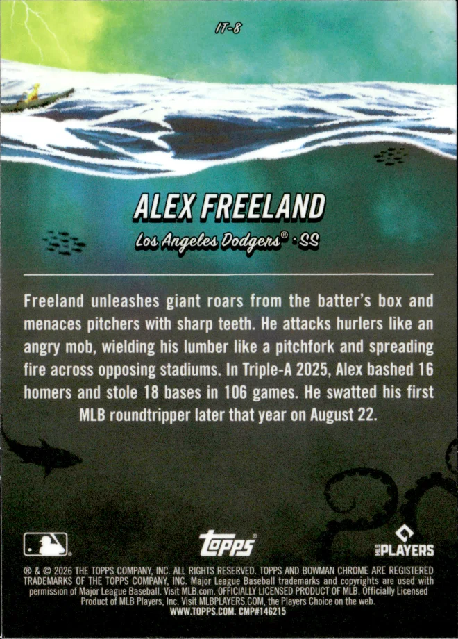 Alex Freeland card back