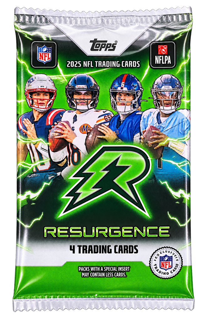 2025 Topps Resurgence Football Value Box - Pack