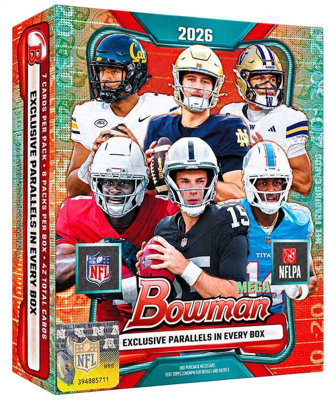 2026 Bowman Football Mega Box
