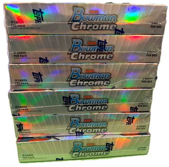 2026 Bowman Chrome Baseball Hobby 1/2 Case Team Break #3