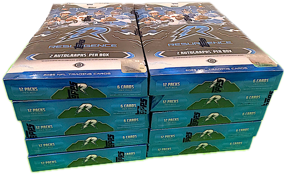 2025 Topps Resurgence Football Hobby 10 Box Team Break