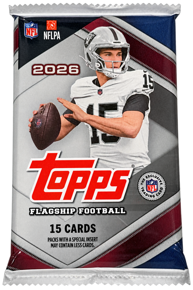 2026 Topps Flagship Football Mega Box - Pack