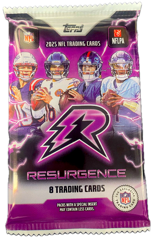 2025 Topps Resurgence Football Mega Box - Pack